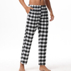 Men's Fashion Casual Comfortable Elastic Waistband Pocket Plaid Pajama Pants