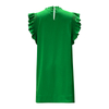 Women's Fashion Casual Ruffled Trim Covered Sleeve Dresses