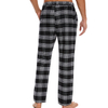 Men's Loose Straight Casual Comfort Plaid Pajama Pants With Pockets