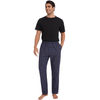 2024 Men's Casual Fashion Loose Plaid Straight Sleepwear