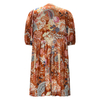 Women's Printed Casual Midi Dress