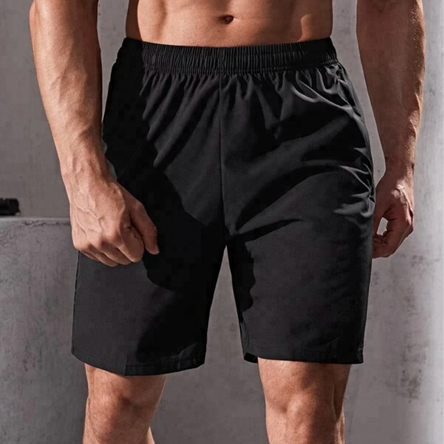Men's Shorts with Pockets and Elastic Waistband