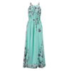 Bohemian Printed Chiffon Dress Beach Long Dress Women