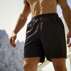 Men's Shorts with Pockets and Elastic Waistband