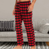 2024 Men's Casual Fashion Plaid Loose Sports Plaid Sleepwear