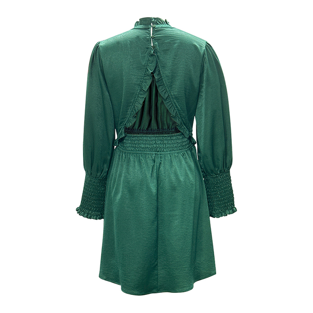 Short Long Sleeve Waist-slimming Dresses for Women