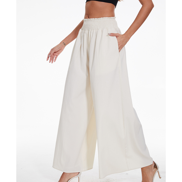 Women's Casual Loose Wide Leg Pants Comfy High Waisted Lounge Pants