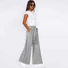 Slim Strappy Loose Wide Leg Comfortable Trend Fashionable Personality Strappy Women Trousers