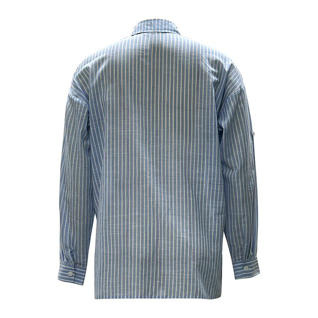 Striped Long Sleeve Shirt Women