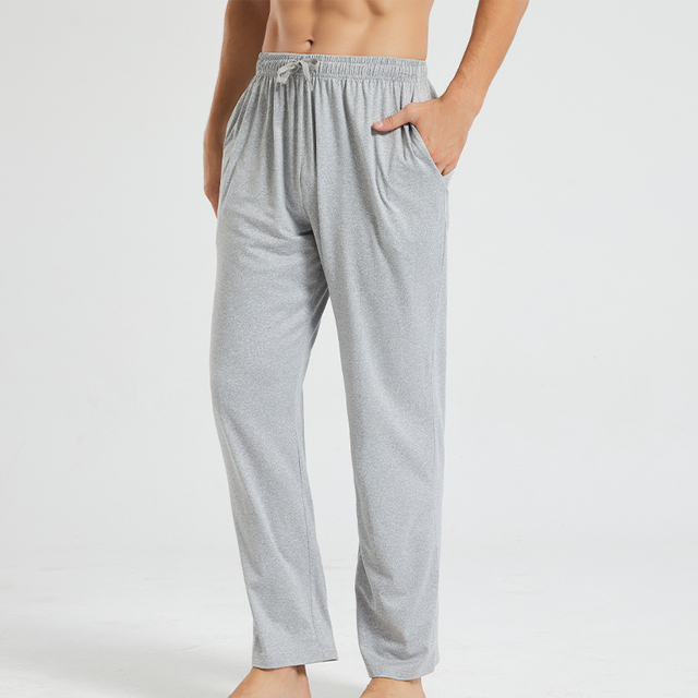 Men's Pajama Pants Soft Sleep Lounge Bottoms Comfy Pj Pants with Pockets