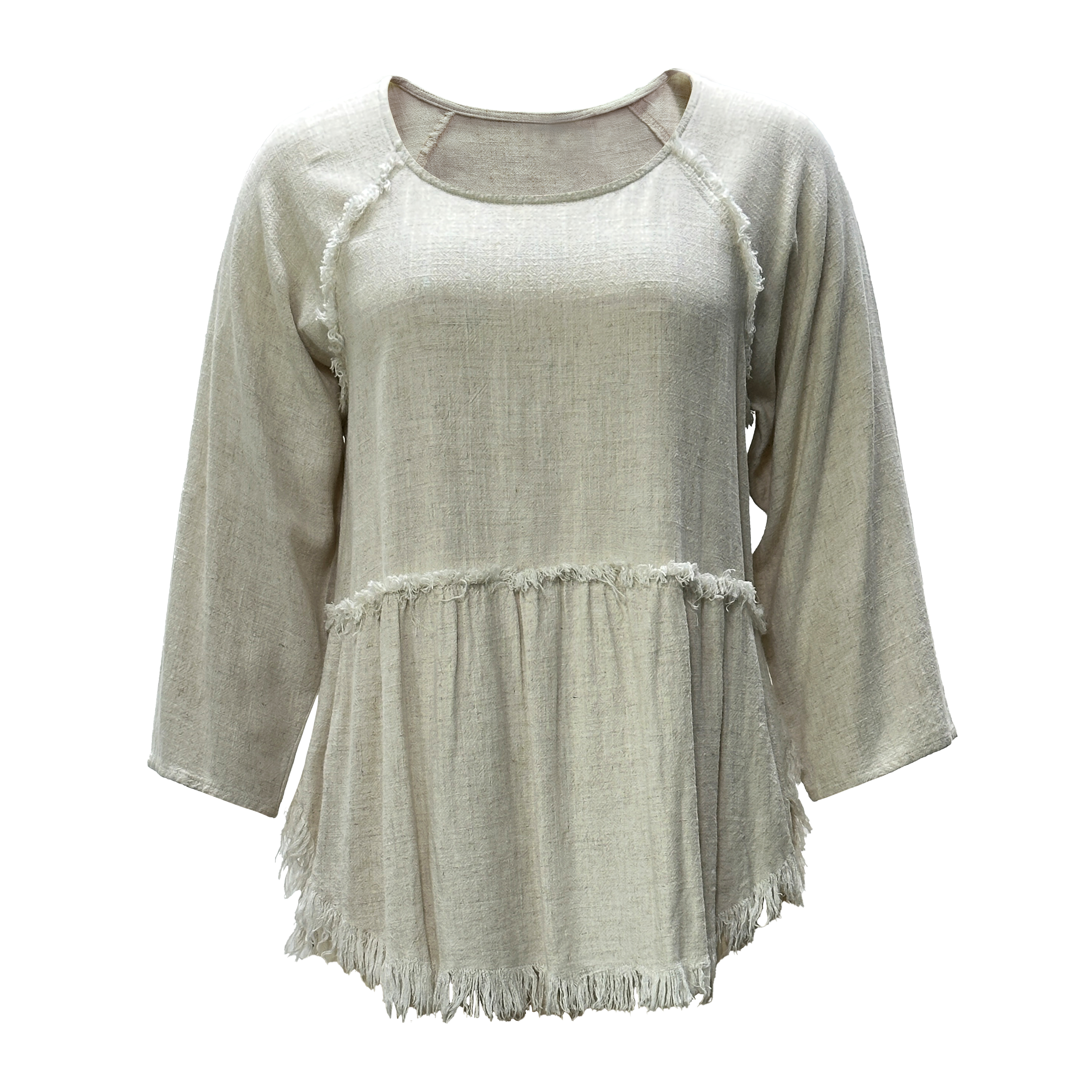 Women's Round Neck Long Sleeve Top