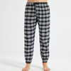 Men's Pajamas Checked Pattern Casual Bottoms 