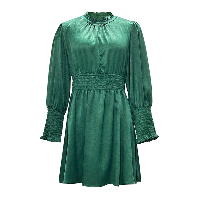 Short Long Sleeve Waist-slimming Dresses for Women