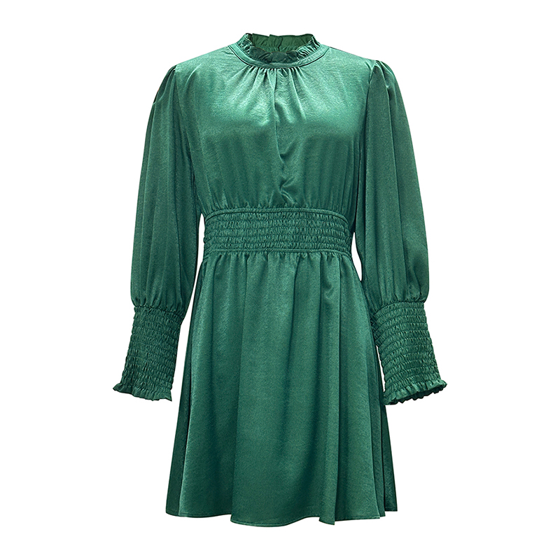 Short Long Sleeve Waist-slimming Dresses for Women