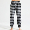 Men's Pajamas Checked Pattern Casual Bottoms 