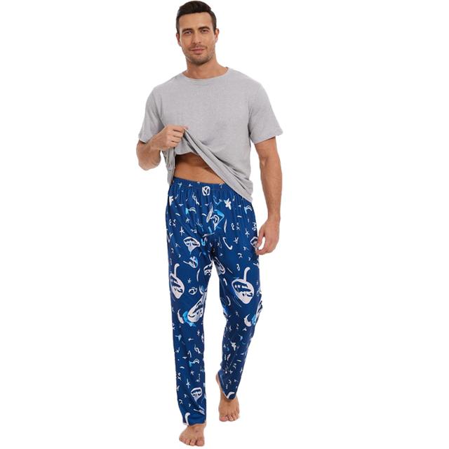 Men's New Halloween Trousers Colourful Printed Casual Pants