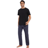 2024 Men's Casual Fashion Loose Plaid Straight Sleepwear