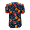 Printed V-Neck Top | Women's Short Sleeve Floral Casual Vacation Shirt