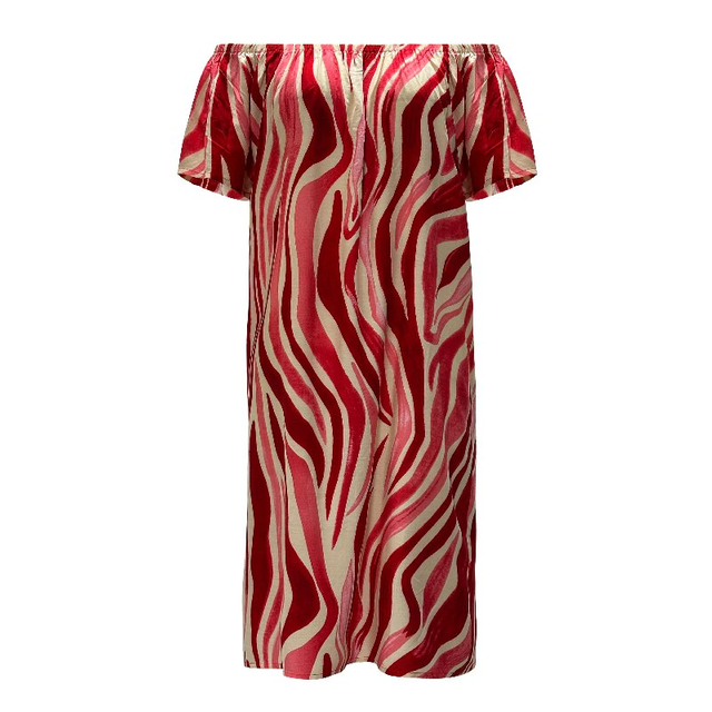 Off-Shoulder Dress - Women's Elegant Evening & Party Wear