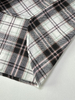 Black and White Plaid Shirt | Women's Vintage Loose Casual Long Sleeve Top