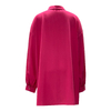 Rose Red Shirt Dress | Women's Long Sleeve Loose Daily Office Dress