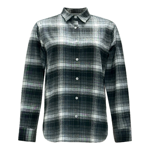 Vintage Plaid Shirt | Women's Long Sleeve Daily Workwear Casual Top