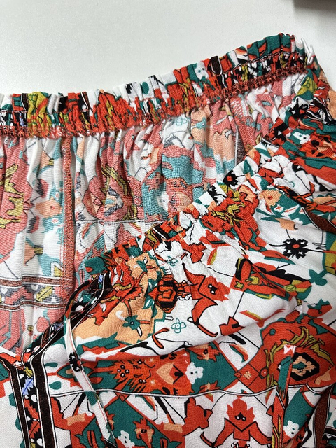 Boho Printed Blouse | Women's Summer Beach Resort Top