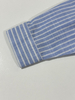 White Striped Blue Shirt | Everyday Button Down Shirt Women's Classic Long Sleeve Office Blouse