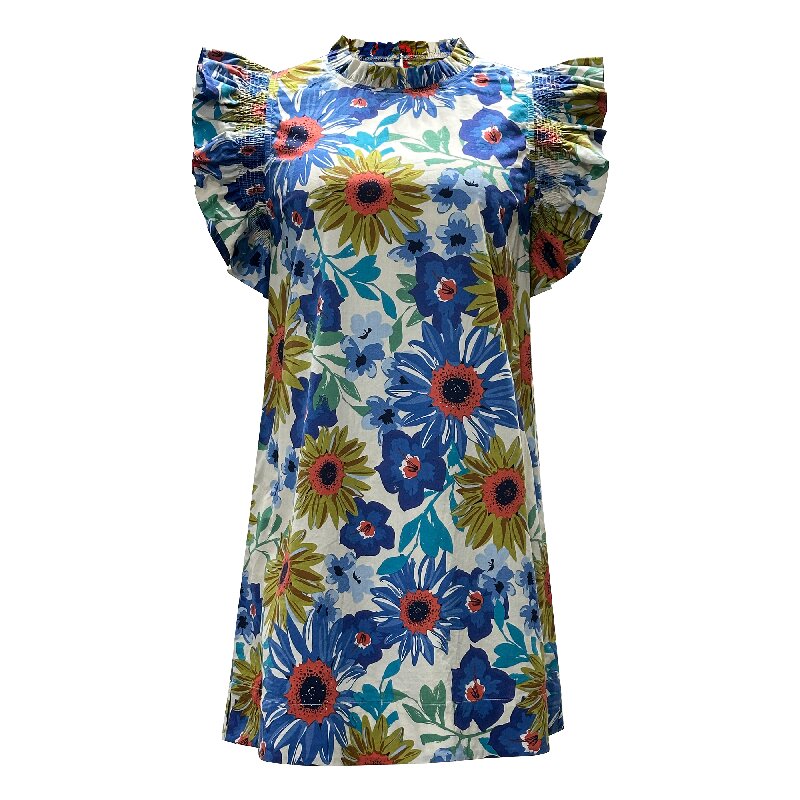 Ruffle Sleeveless Dress | Women's Summer Chic Fashion Dress