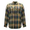 Vintage Plaid Shirt with Pockets | Women's Loose Long Sleeve Daily Workwear Top