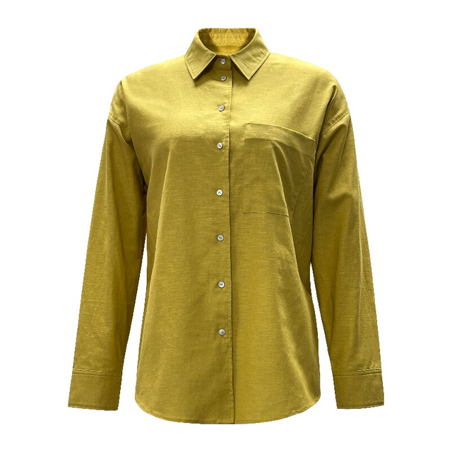 Women's Office Blouse | Daily Work Shirt Button Casual Top