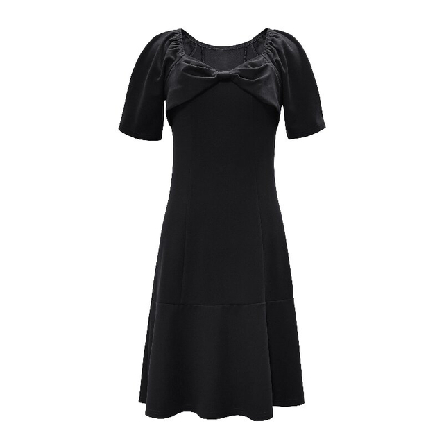 Women Elegant Short Sleeve Dinner Party Everyday Birthday Dress