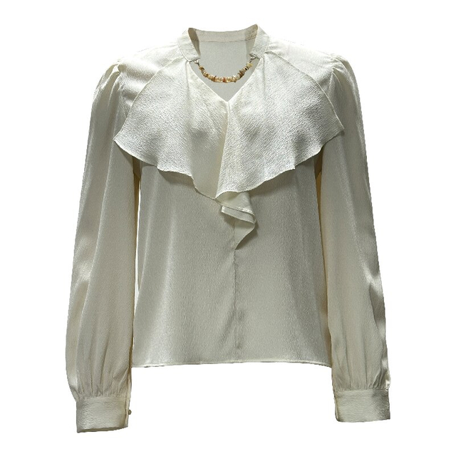  Designed Shirt | Women's Lightweight Soft Long Sleeve Commuter Blouse