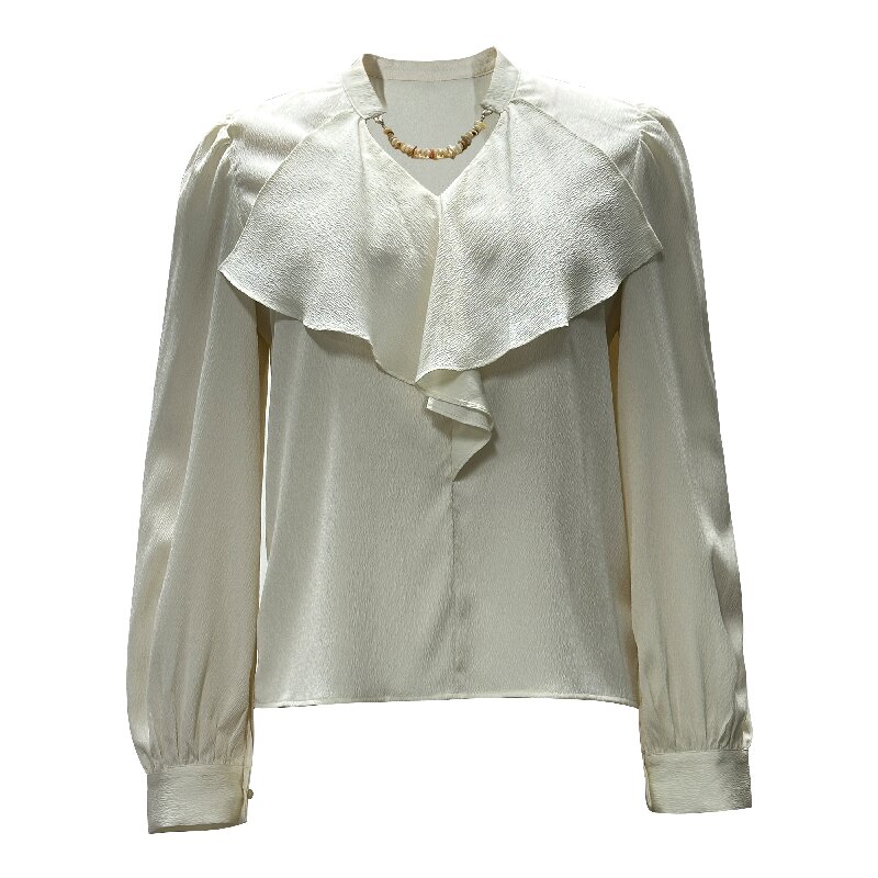  Designed Shirt | Women's Lightweight Soft Long Sleeve Commuter Blouse